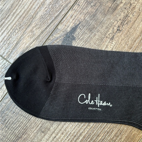Cole Hann Collection Black Men's Dress Socks One Size - Picture 3 of 5